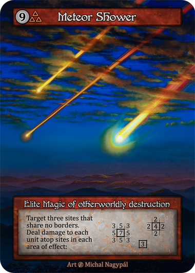 Meteor Shower - Sorcery Contested Realm