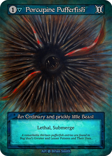 Porcupine Pufferfish - Sorcery Contested Realm