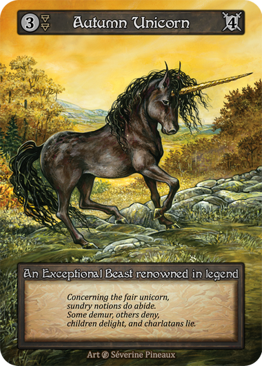 Autumn Unicorn - Sorcery Contested Realm
