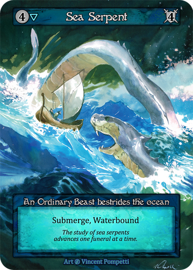 Sea Serpent - Sorcery Contested Realm