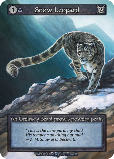 Snow Leopard - Sorcery Contested Realm