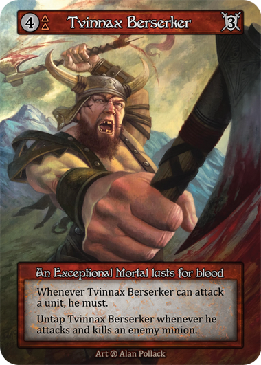 Tvinnax Berserker - Sorcery Contested Realm