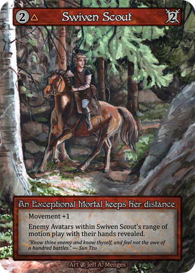 Swiven Scout - Sorcery Contested Realm