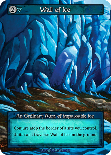 Wall of Ice - Sorcery Contested Realm