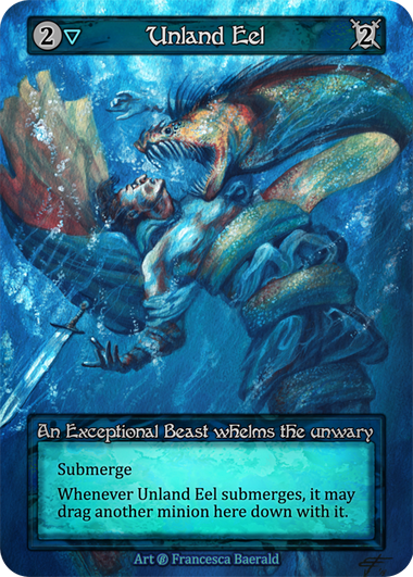 Unland Eel - Sorcery Contested Realm