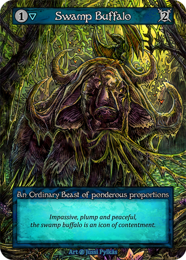 Swamp Buffalo - Sorcery Contested Realm