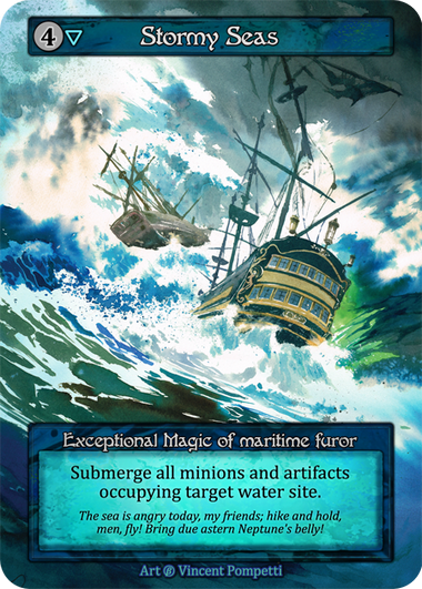 Stormy Seas - Sorcery Contested Realm