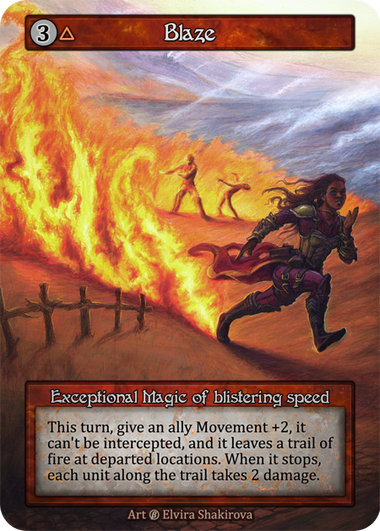 Blaze - Sorcery Contested Realm