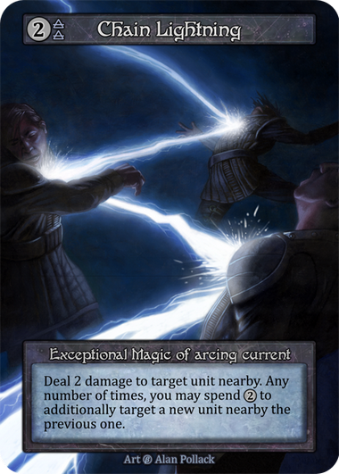 Chain Lightning - Sorcery Contested Realm