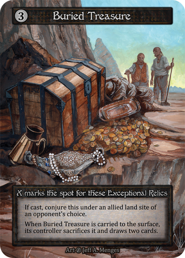 Buried Treasure - Sorcery Contested Realm