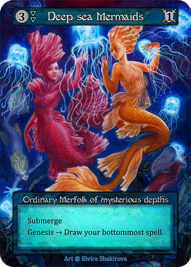 Deep-Sea Mermaids - Sorcery Contested Realm
