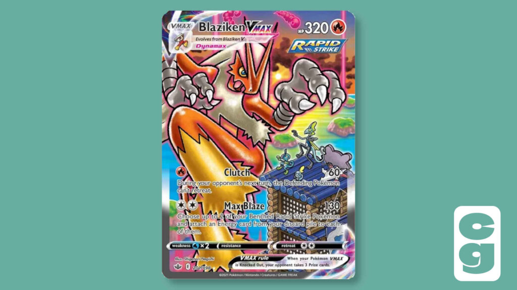 Chilling Reign Blaziken VMAX 201/198