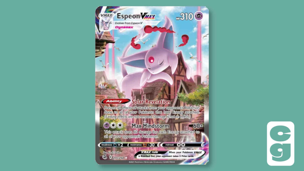 Fusion Strike Espeon VMAX 270/264