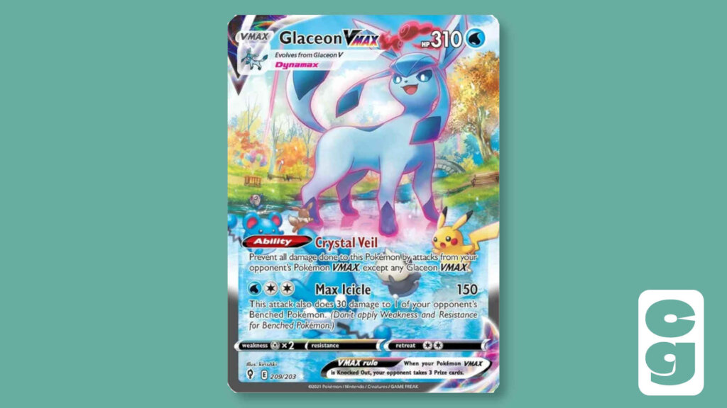 Evolving Skies GLaceon VMAX 209/203