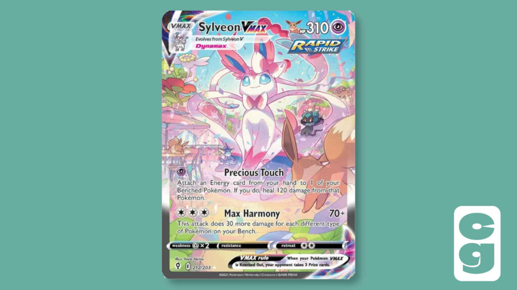 Evolving Skies Sylveon VMAX 212/203