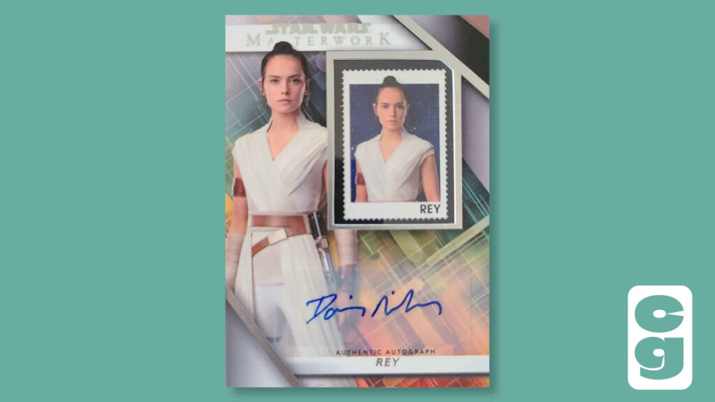 Star Wars Rey Stamp Card