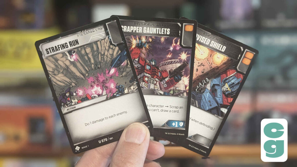 Transformers TCG Battle Cards