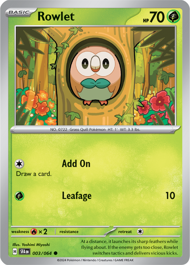 SFA 003 Rowlet