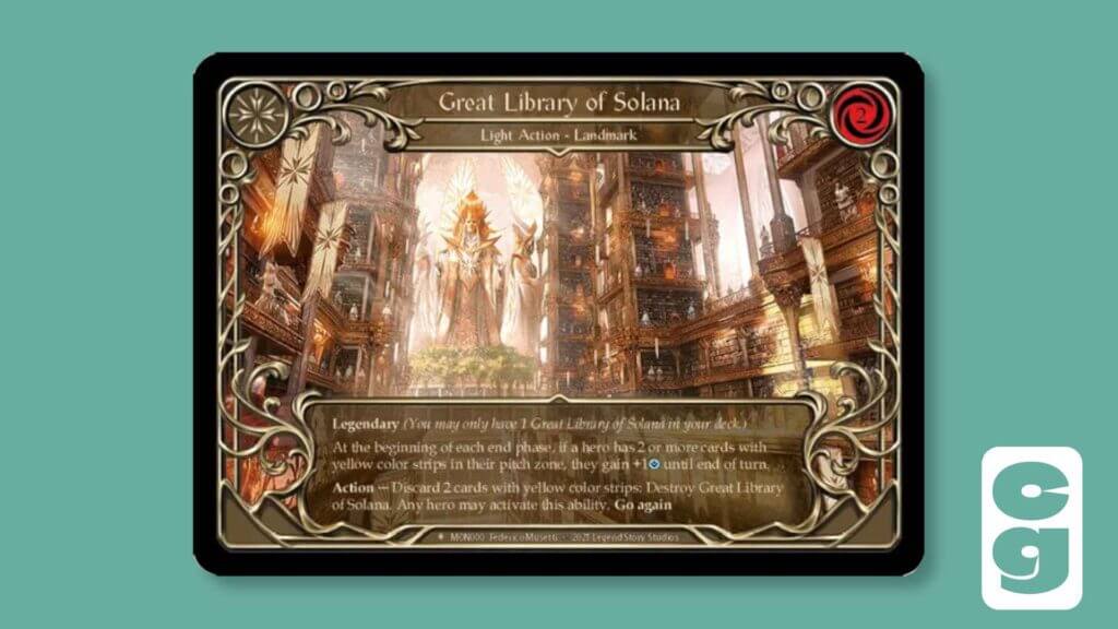 FAB Great Library of Solana Legendary