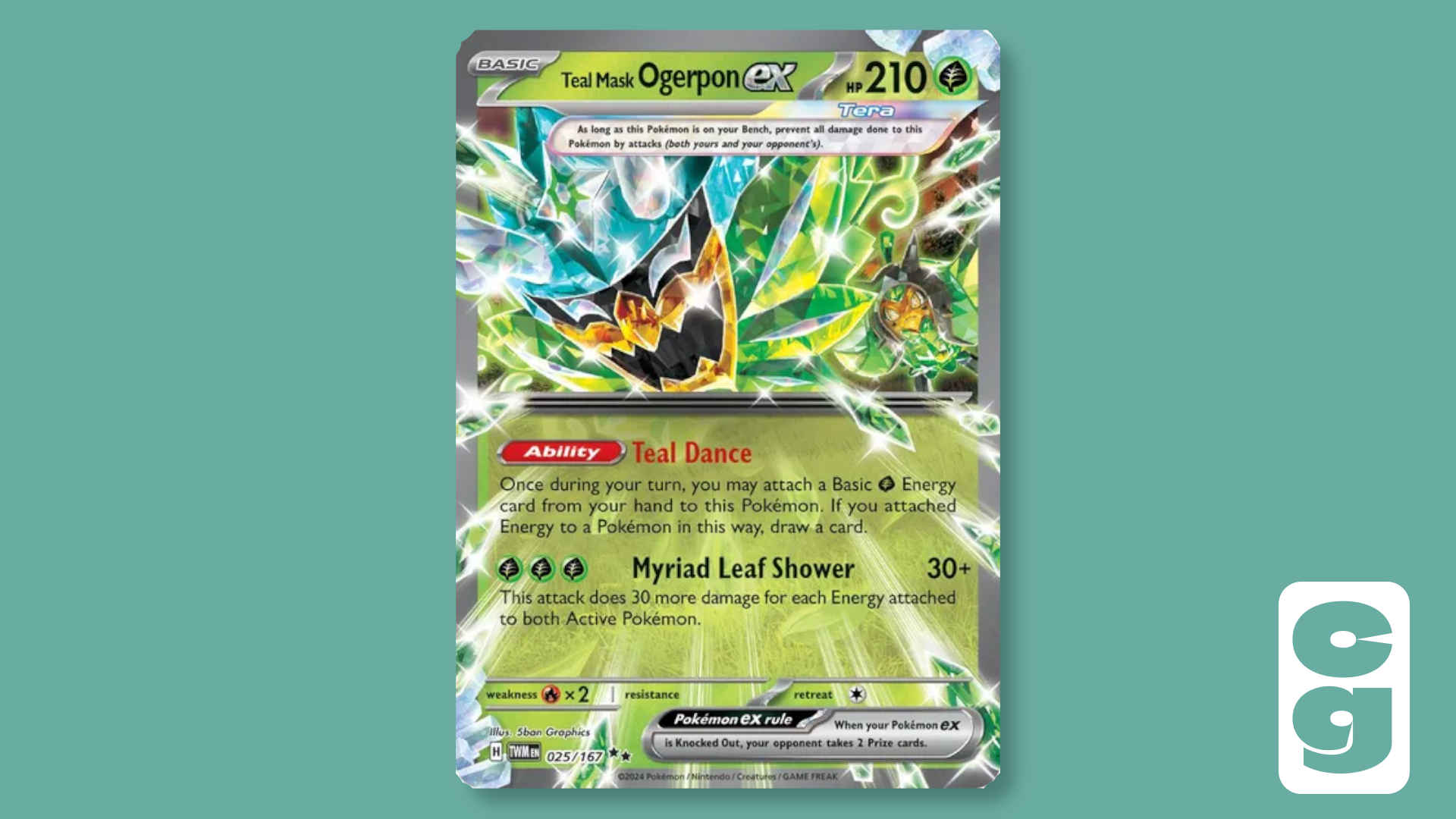 How To Get A Free Teal Mask Ogerpon Ex Card In Pokemon TCG Live - Card ...