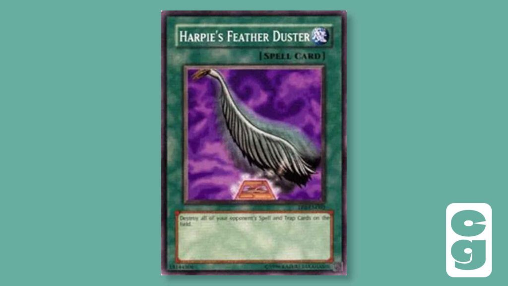 Harpie's Feather Duster Card