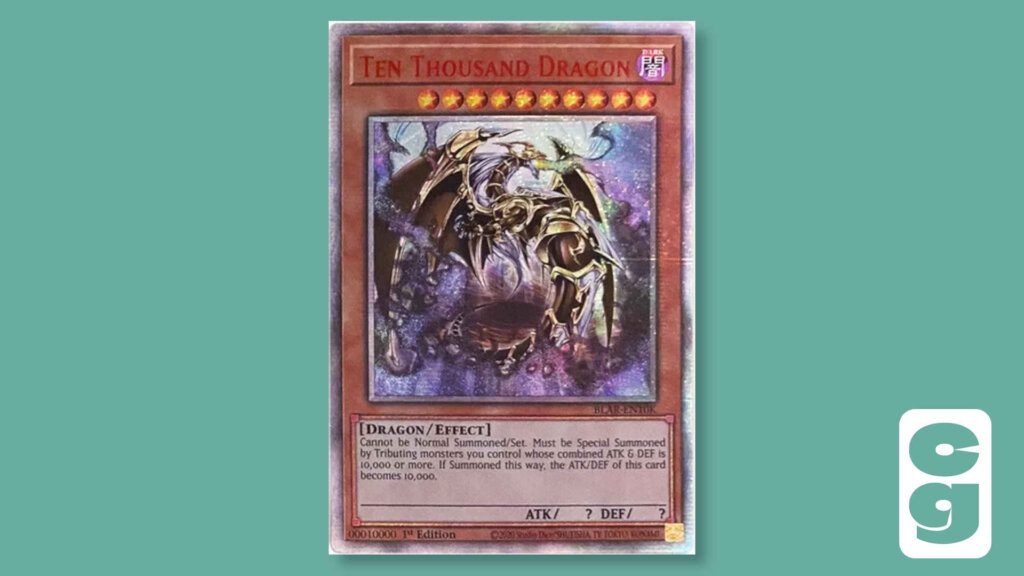 Ten Thousand Dragon - Yu Gi Oh Card