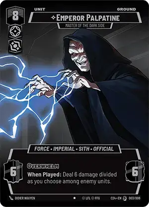 Star Wars Unlimited Con Exclusive 2024 Card 3/6