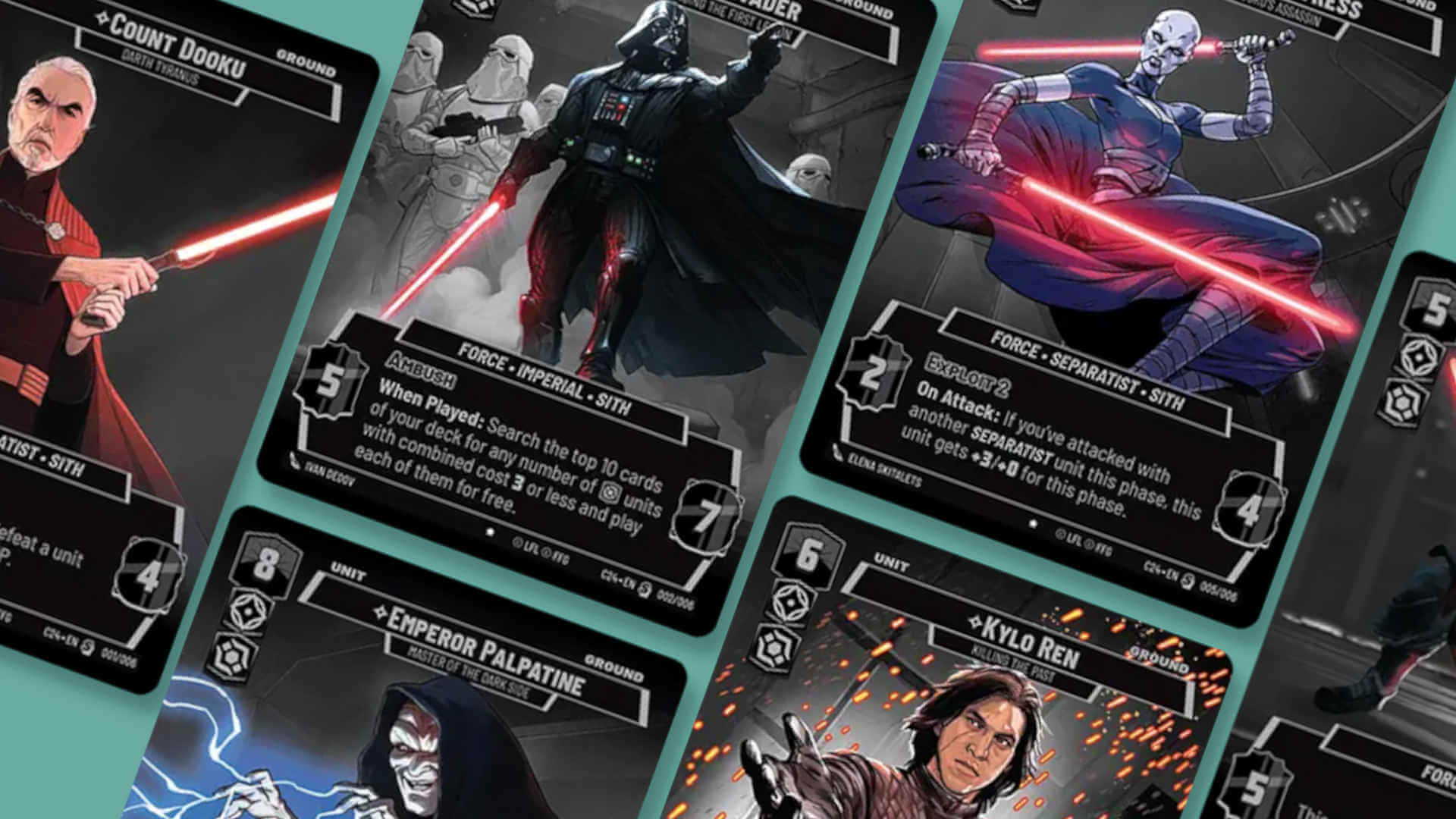 Star Wars Unlimited Con Exclusive Card Set