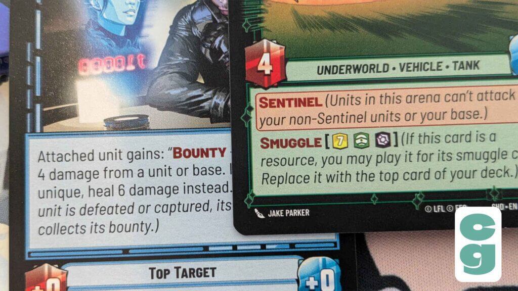 Smuggle and Bounty Keywords