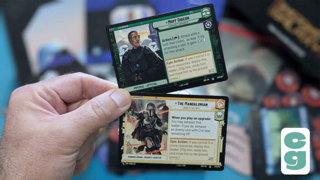 Shadows of the Galaxy Starter Set Leader Cards