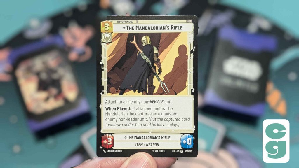 SWU The Mandalorian's Rifle Card