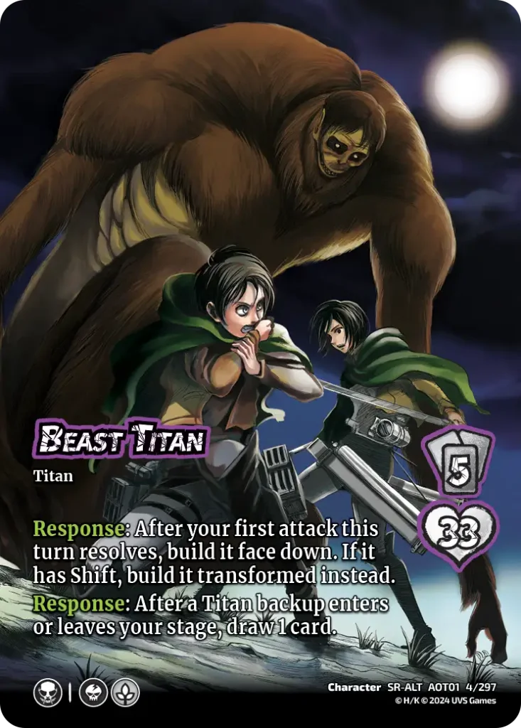 UniVersus Attack on Titan 4/297 Alt