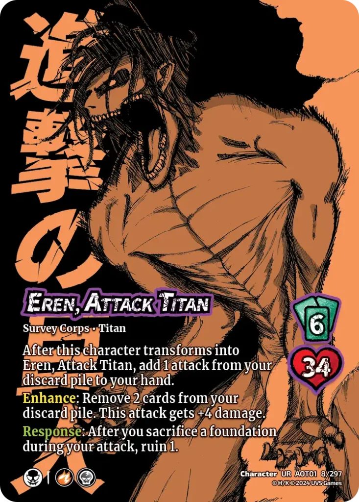 UniVersus Attack on Titan 8a/297