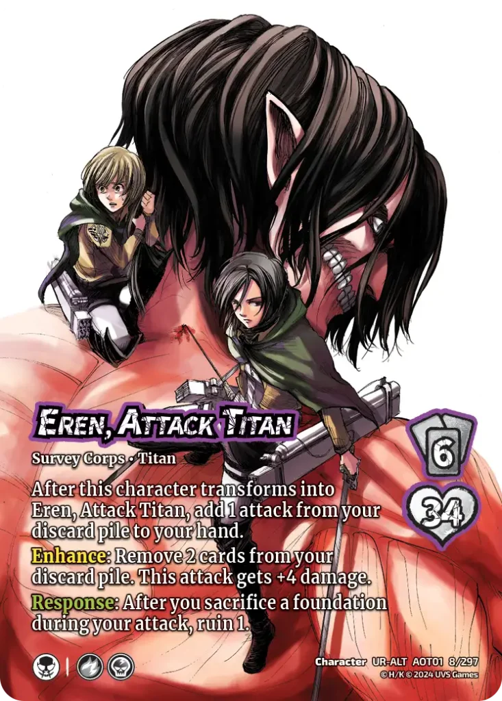 UniVersus Attack on Titan 8a/297 Alt