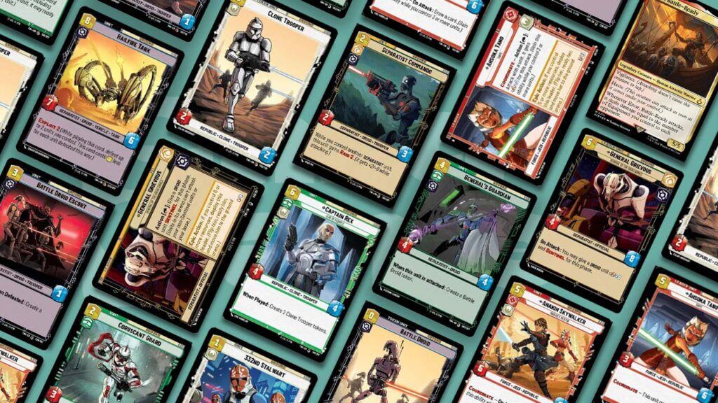 Card list for Star Wars Unlimited Twilight Of The Republic