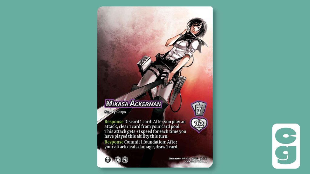 Mikasa Ackerman Alternate Art