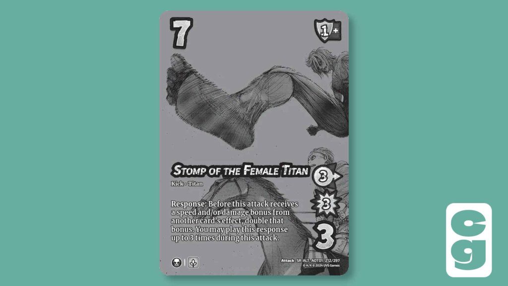 Stomp Of The Female Titan Secret Rare Alt Art