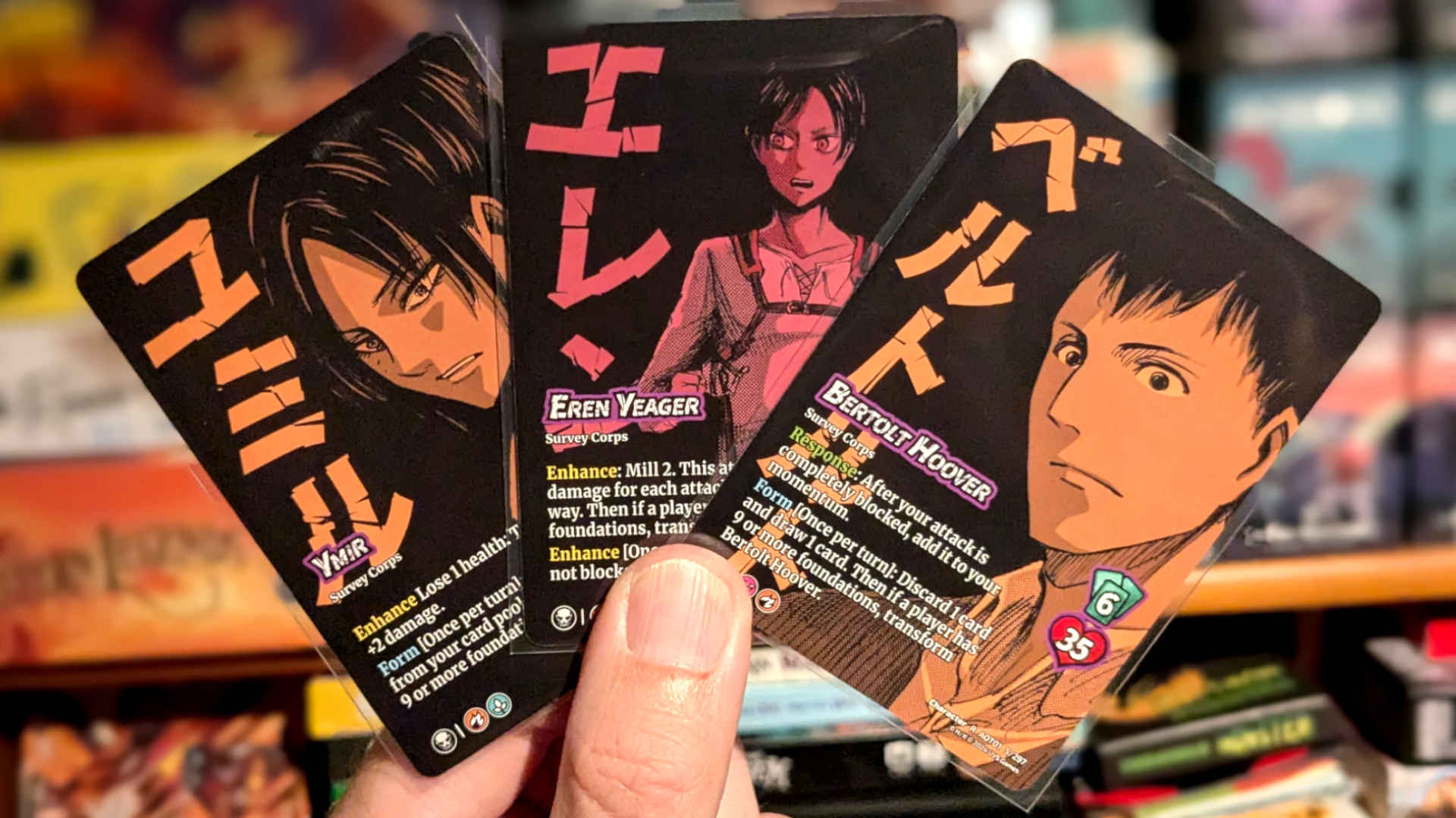 Double Sided Character Cards