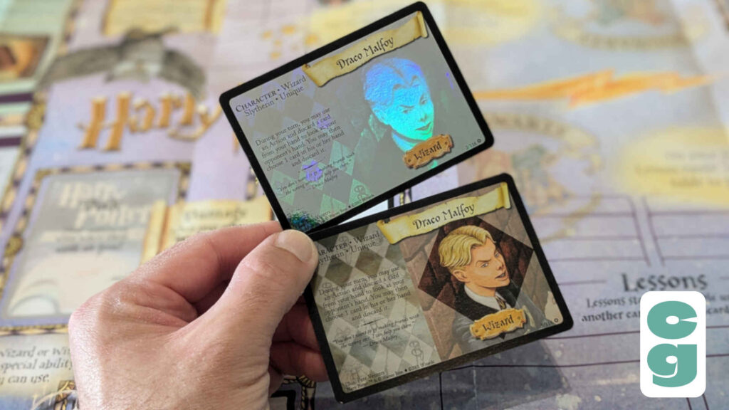 Harry Potter TCG Draco Comparison Cards