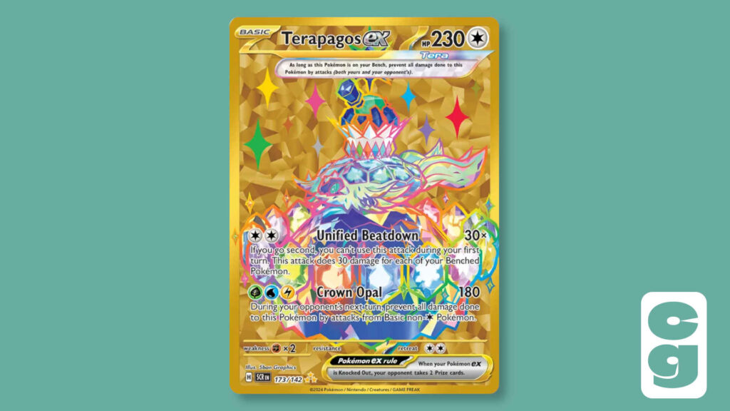 Gold Hyper Rare Terapagos ex