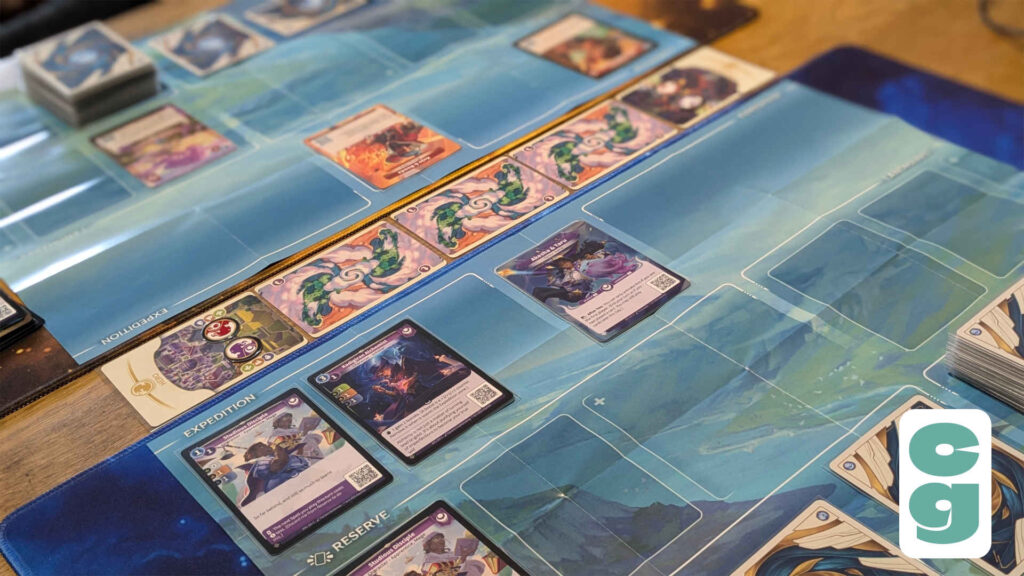 Altered TCG being played