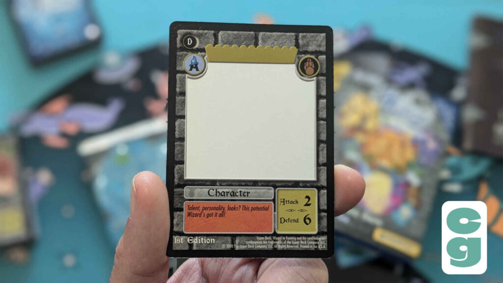 Wizard In Training Blank Character Card