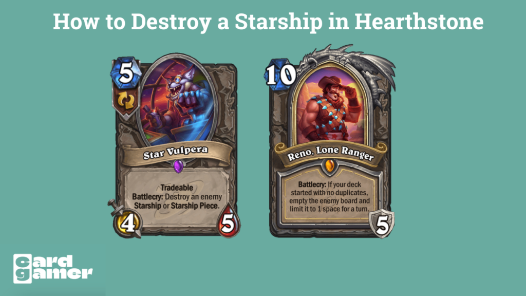 How to Destroy a Starship in Hearthstone