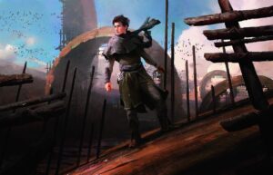 The full art for Jace, Vryn's Prodigy, a card confirmed for Pioneer Masters. Illustrated by Jaime Jones.