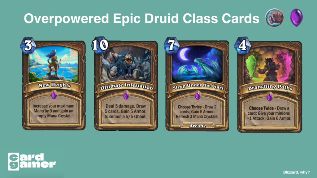 Best epic Druid cards Hearthstone