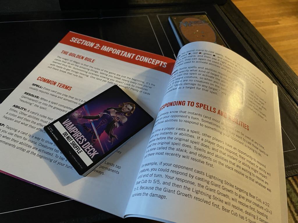 The best way to begin playing Magic: The Gathering is to familiarize yourself with the rules. But are the rules too elevated? Image credit: Josh Nelson