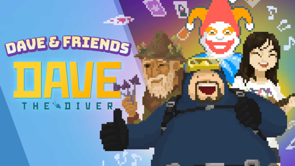 Dave the Diver and friends collaboration image