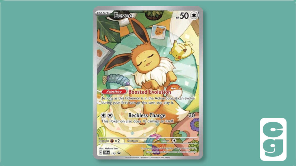 Eevee Prismatic Evolutions ETB Card