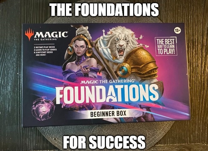 The Magic: The Gathering Foundations Beginner Box is a fantastic tool for teaching new and aspiring Magic players. Image credit: Josh Nelson