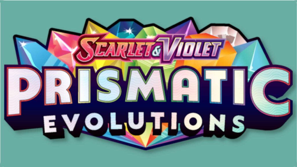 Pokemon Scarlet and Violet Prismatic Evolutions logo